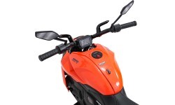 Elektromobilis Ducati Diavel x Bentley, oranžinis