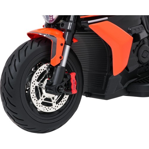 Электромобиль Ducati Diavel x Bentley, оранжевый