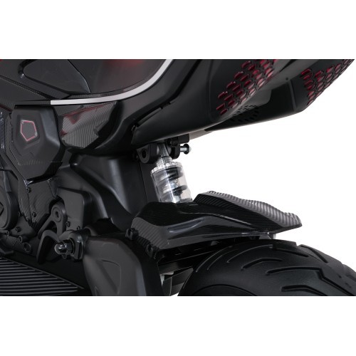 Elektromobilis Ducati Diavel x Bentley, oranžinis