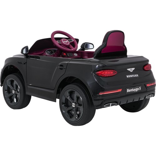 Elektromobilis vaikams Bentley Bentayga S, juodas