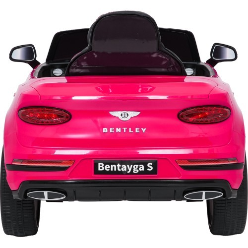 Bentley Bentayga S rožinis elektromobilis vaikams