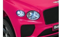 Bentley Bentayga S rožinis elektromobilis vaikams