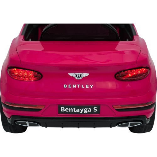 Bentley Bentayga S розовый детский электромобиль