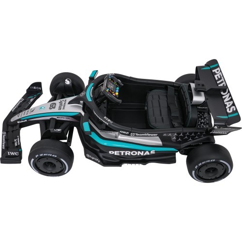 Детский электромобиль AMG PETRONAS F1, чёрный гоночный автомобиль