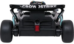 AMG PETRONAS F1 juodas lenktyninis automobilis, vaikiškas elektromobilis