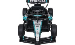 AMG PETRONAS F1 juodas lenktyninis automobilis, vaikiškas elektromobilis