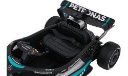 Детский электромобиль AMG PETRONAS F1, чёрный гоночный автомобиль