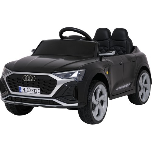Elektromobilis Audi SQ8, juodas