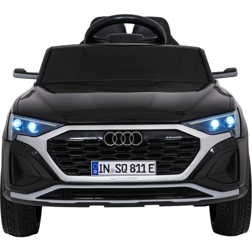 Elektromobilis Audi SQ8, juodas