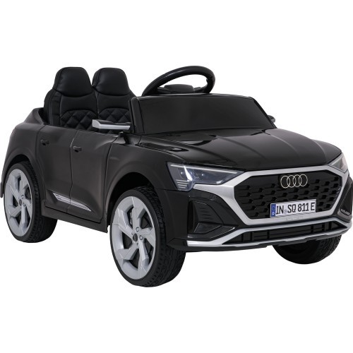 Elektromobilis Audi SQ8, juodas