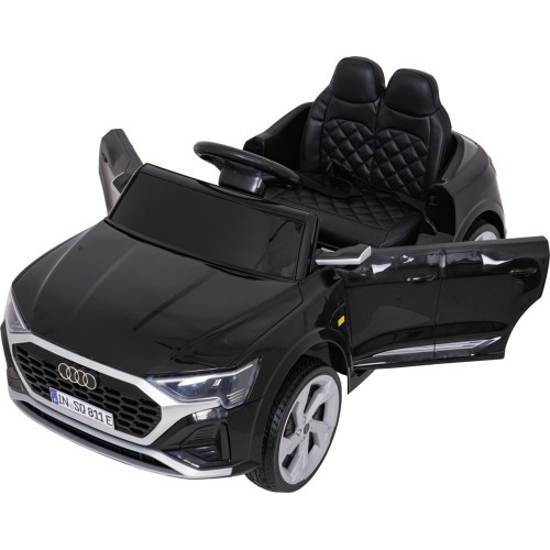Elektromobilis Audi SQ8, juodas