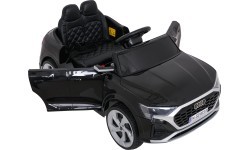 Elektromobilis Audi SQ8, juodas