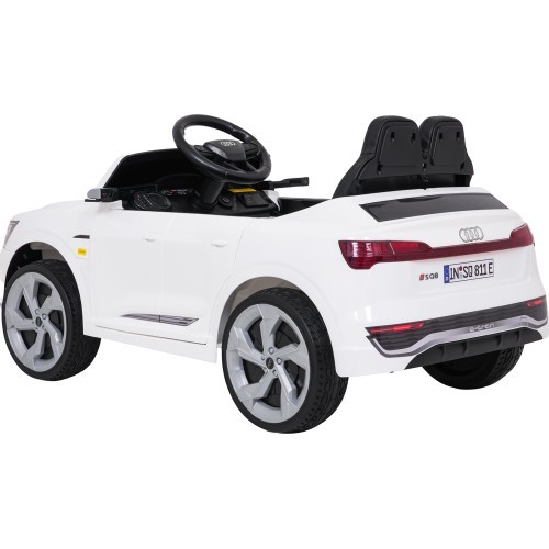 Elektromobilis vaikams Audi SQ8, baltas