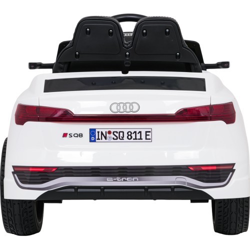 Elektromobilis vaikams Audi SQ8, baltas