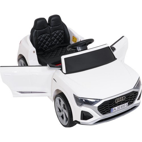 Elektromobilis vaikams Audi SQ8, baltas