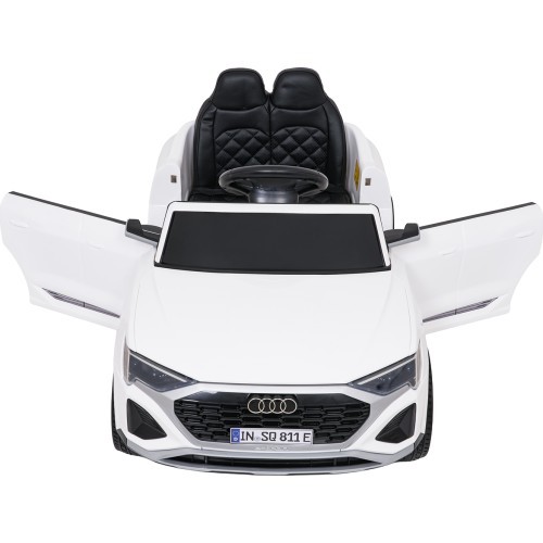 Elektromobilis vaikams Audi SQ8, baltas