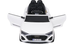 Elektromobilis vaikams Audi SQ8, baltas