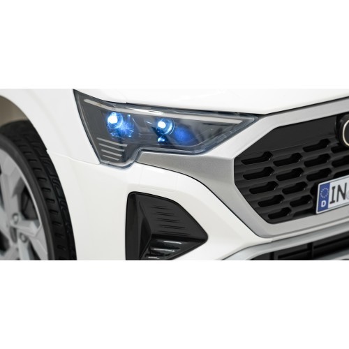 Elektromobilis vaikams Audi SQ8, baltas