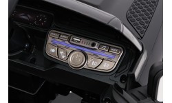Elektromobilis vaikams Land Rover Defender, juodas