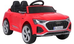Elektromobilis Audi SQ8, raudonas
