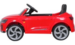 Elektromobilis Audi SQ8, raudonas
