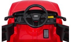 Elektromobilis Audi SQ8, raudonas