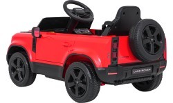 Детский электромобиль Land Rover Defender, красный