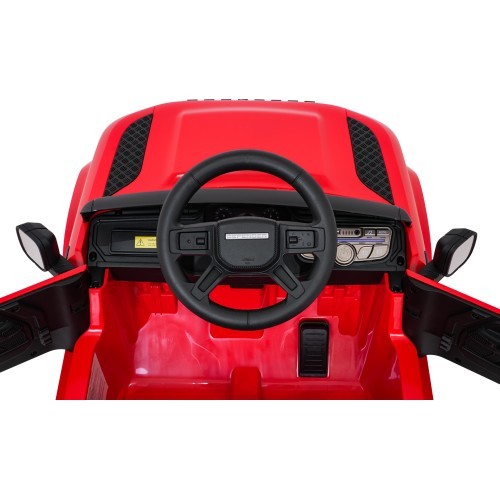 Land Rover Defender Red Vehicle