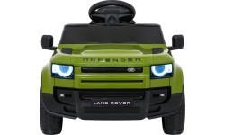 Детский электромобиль Land Rover Defender зелёный