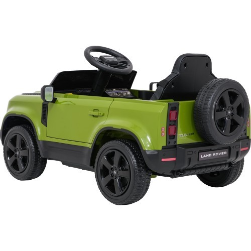 Детский электромобиль Land Rover Defender зелёный