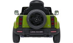 Land Rover Defender žalias elektromobilis vaikams