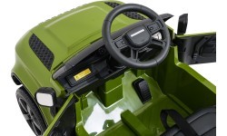 Land Rover Defender žalias elektromobilis vaikams