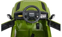 Детский электромобиль Land Rover Defender зелёный