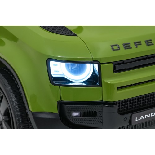 Детский электромобиль Land Rover Defender зелёный