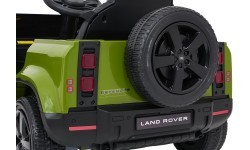 Land Rover Defender žalias elektromobilis vaikams