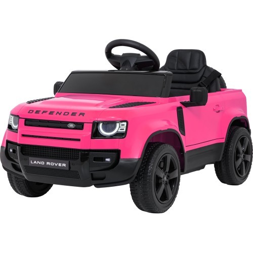Elektromobilis Land Rover Defender, rožinis