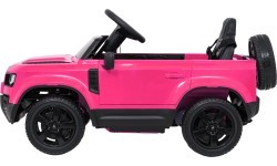 Elektromobilis Land Rover Defender, rožinis