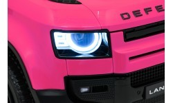 Elektromobilis Land Rover Defender, rožinis