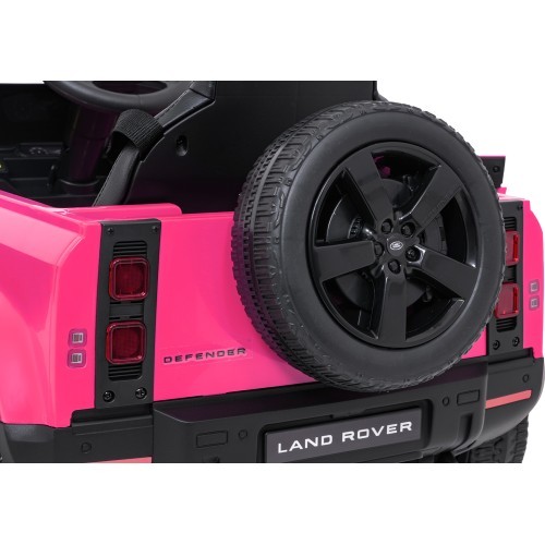 Elektromobilis Land Rover Defender, rožinis