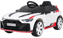 Elektromobilis Audi RS6 Avant GT baltas