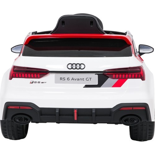 Elektromobilis Audi RS6 Avant GT baltas