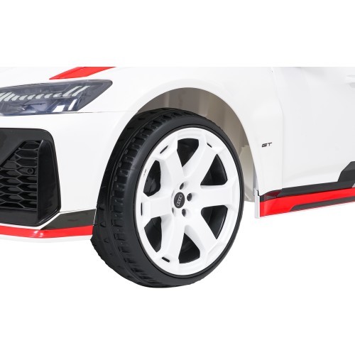Elektromobilis Audi RS6 Avant GT baltas
