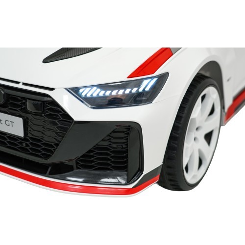 Elektromobilis Audi RS6 Avant GT baltas