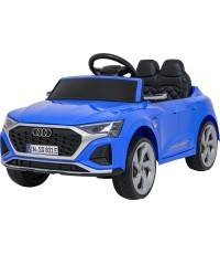 Elektromobilis Audi SQ8, mėlynas