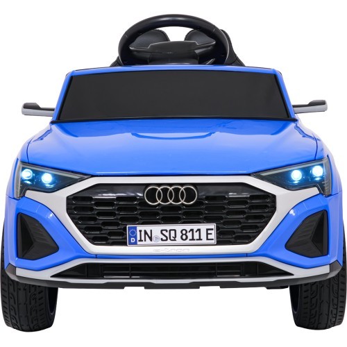 Elektromobilis Audi SQ8, mėlynas