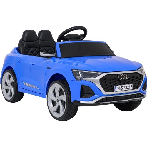 Elektromobilis Audi SQ8, mėlynas