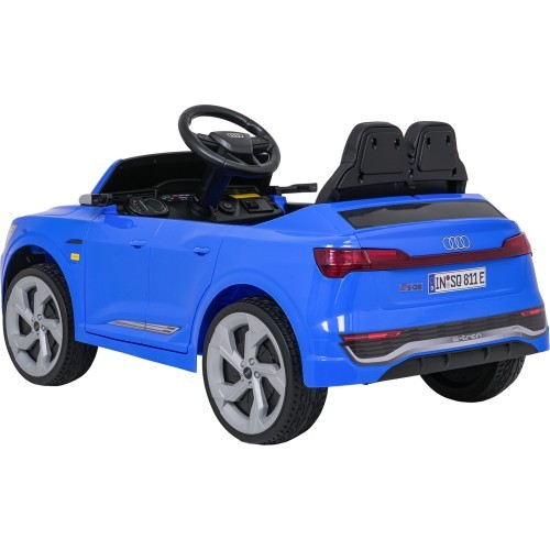 Elektromobilis Audi SQ8, mėlynas