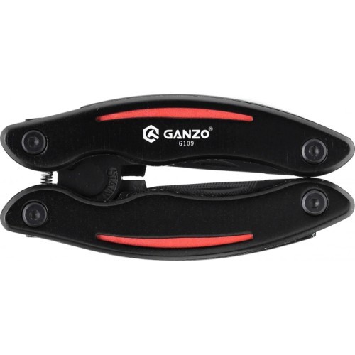 Daugiafunkcis įrankis Ganzo G109, raudonas