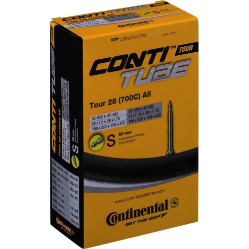 Bicycle Tube 28" Continental Tour all S60 (32/47-622/42-635)
