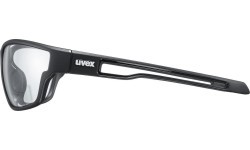 Akiniai Uvex Sportstyle 806 Variomatic black mat / smoke